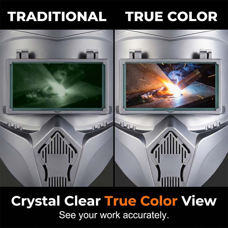 Automatisch verduisterende True-Color lasmasker