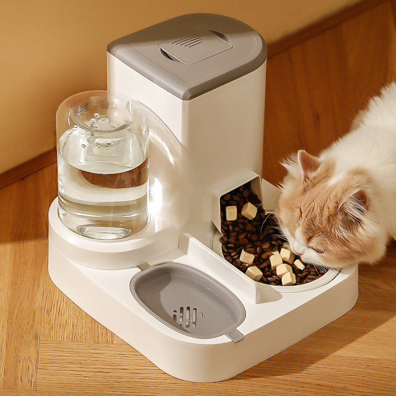 2 in 1 Automatische Voerbak en Waterdispenser voor Huisdieren