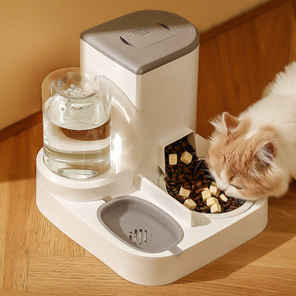 2 in 1 Automatische Voerbak en Waterdispenser voor Huisdieren