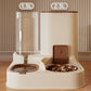 2 in 1 Automatische Voerbak en Waterdispenser voor Huisdieren