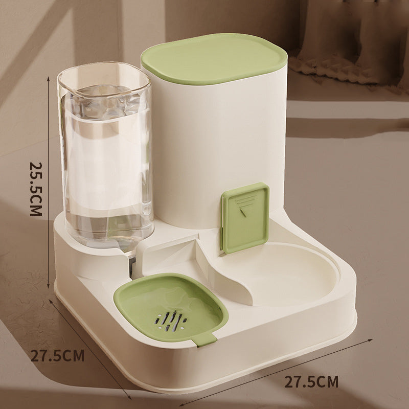 2 in 1 Automatische Voerbak en Waterdispenser voor Huisdieren