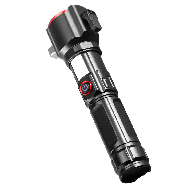 Witte Laser LED Zaklamp (Superhel, Groot Bereik – Veiligheidshamer)