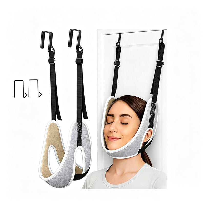 Cervicale Tractieband voor Nekpijnverlichting via de Deur