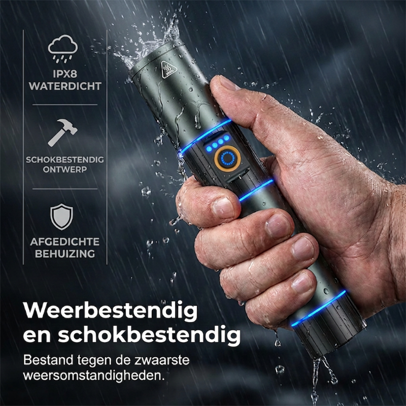 ⏳ Tijdelijke aanbieding⏳ Ultraheldere tactische zaklamp met zoomfunctie