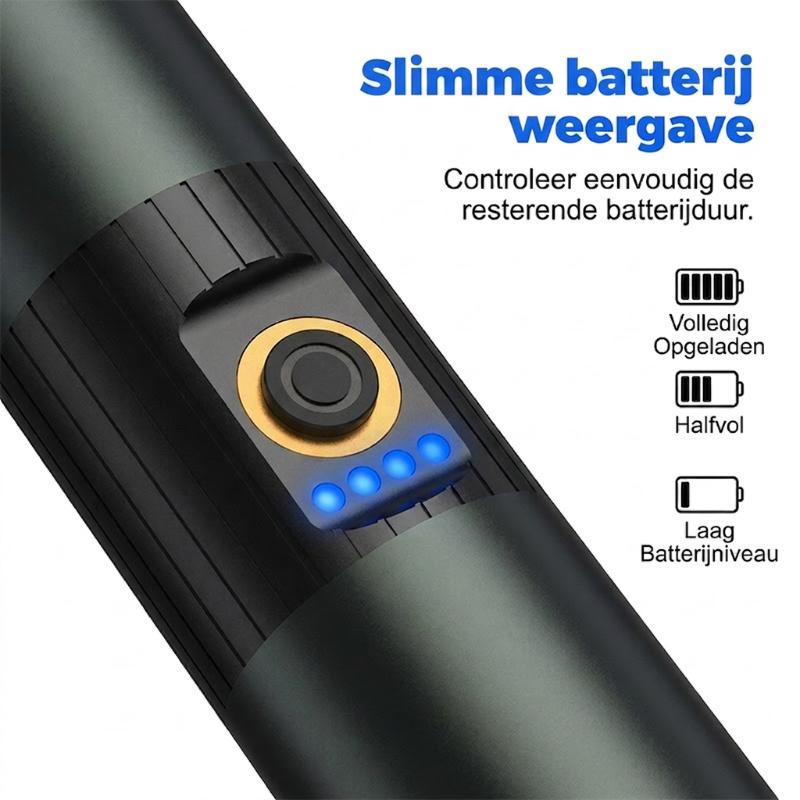 ⏳ Tijdelijke aanbieding⏳ Ultraheldere tactische zaklamp met zoomfunctie