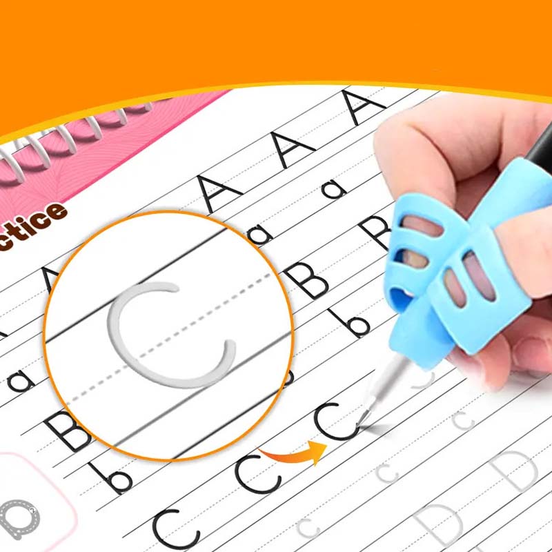 ✍️ Magische Gegroefde Schrijfoefenset: Herbruikbaar – Op Voorraad! 📚