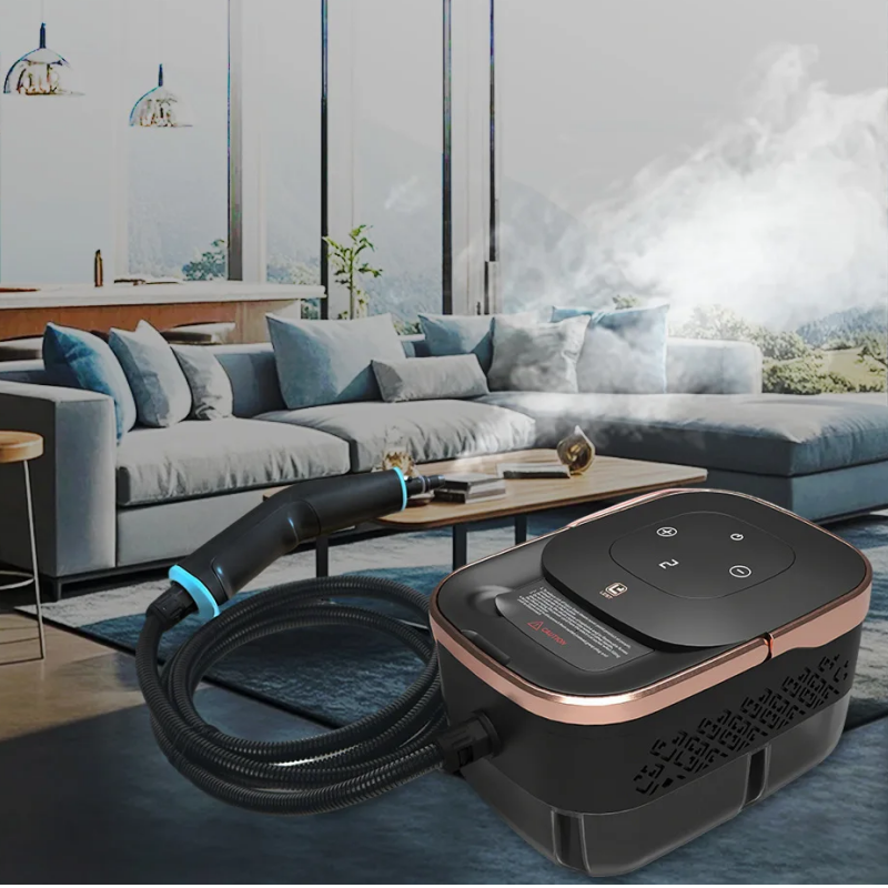 ⏳ Tijdelijke aanbieding⏳ Stoomreiniger met 1250 ml watertank en accessoires Met 2 m stoomslang en instelbare stoom EU stekker Vier kleuruitvoeringen
