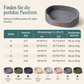✨NU 50% KORTING! ✨Afneembaar ovaal huisdierbed van polarfleece en Oxford-stof met vochtwerende, antislip bodem en sponsvulling voor honden en katten