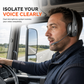 Draadloze Bluetooth-headset voor callcenters met ENC-ruisonderdrukking en automatische koppeling voor klantenservice en vrachtwagenchauffeurs