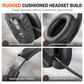 Draadloze Bluetooth-headset voor callcenters met ENC-ruisonderdrukking en automatische koppeling voor klantenservice en vrachtwagenchauffeurs