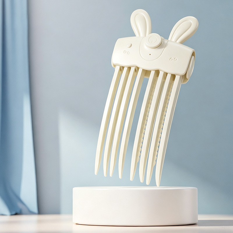 Oplaadbare haarvolumeclip – Meer volume vanaf de aanzet! 💇‍♀️ Verwarmt de haarwortels, schakelt automatisch uit, draadloos en oplaadbaar via USB 🔋 Tijdelijke aanbieding ⏳