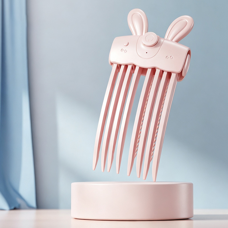 Oplaadbare haarvolumeclip – Meer volume vanaf de aanzet! 💇‍♀️ Verwarmt de haarwortels, schakelt automatisch uit, draadloos en oplaadbaar via USB 🔋 Tijdelijke aanbieding ⏳