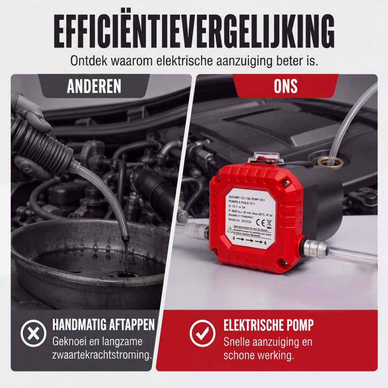 🎉 Uitverkoop 2026 — Al meer dan 16.000 stuks verkocht! 🔧 Draagbare elektrische olieverversingspomp – Tap oude olie af, vul nieuwe olie bij – Geen krik, geen rommel, doe-het-zelf olieverversing in 30 minuten! ✨