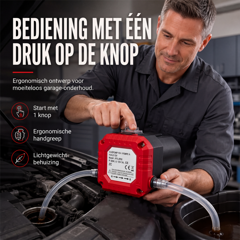 🎉 Uitverkoop 2026 — Al meer dan 16.000 stuks verkocht! 🔧 Draagbare elektrische olieverversingspomp – Tap oude olie af, vul nieuwe olie bij – Geen krik, geen rommel, doe-het-zelf olieverversing in 30 minuten! ✨
