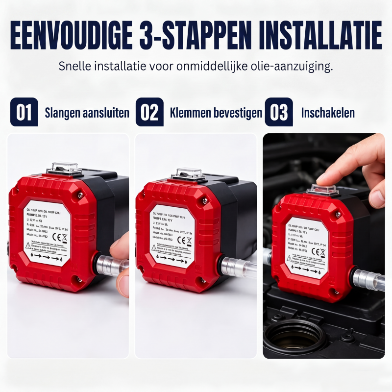 🎉 Uitverkoop 2026 — Al meer dan 16.000 stuks verkocht! 🔧 Draagbare elektrische olieverversingspomp – Tap oude olie af, vul nieuwe olie bij – Geen krik, geen rommel, doe-het-zelf olieverversing in 30 minuten! ✨