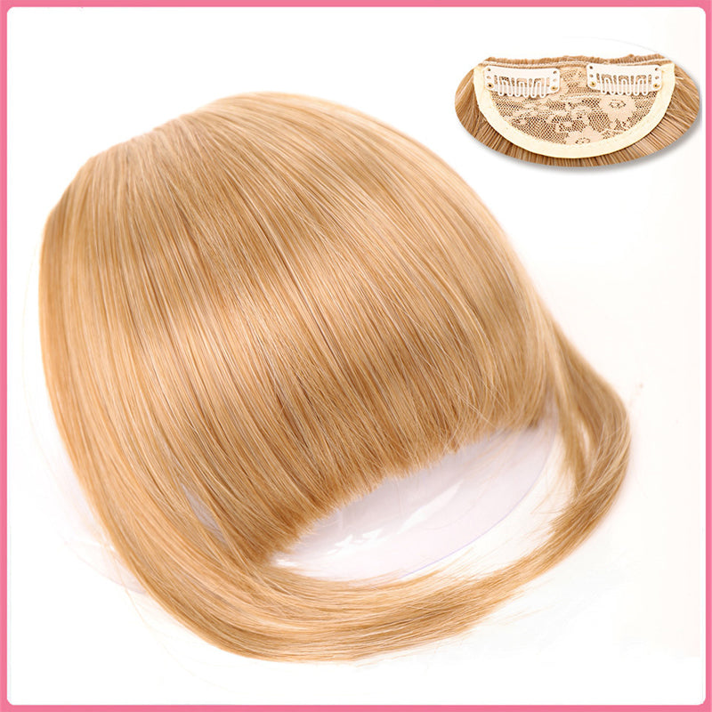 💇‍♀️ Synthetische rechte pony-haarextensie – Direct van kapsel veranderen ✨