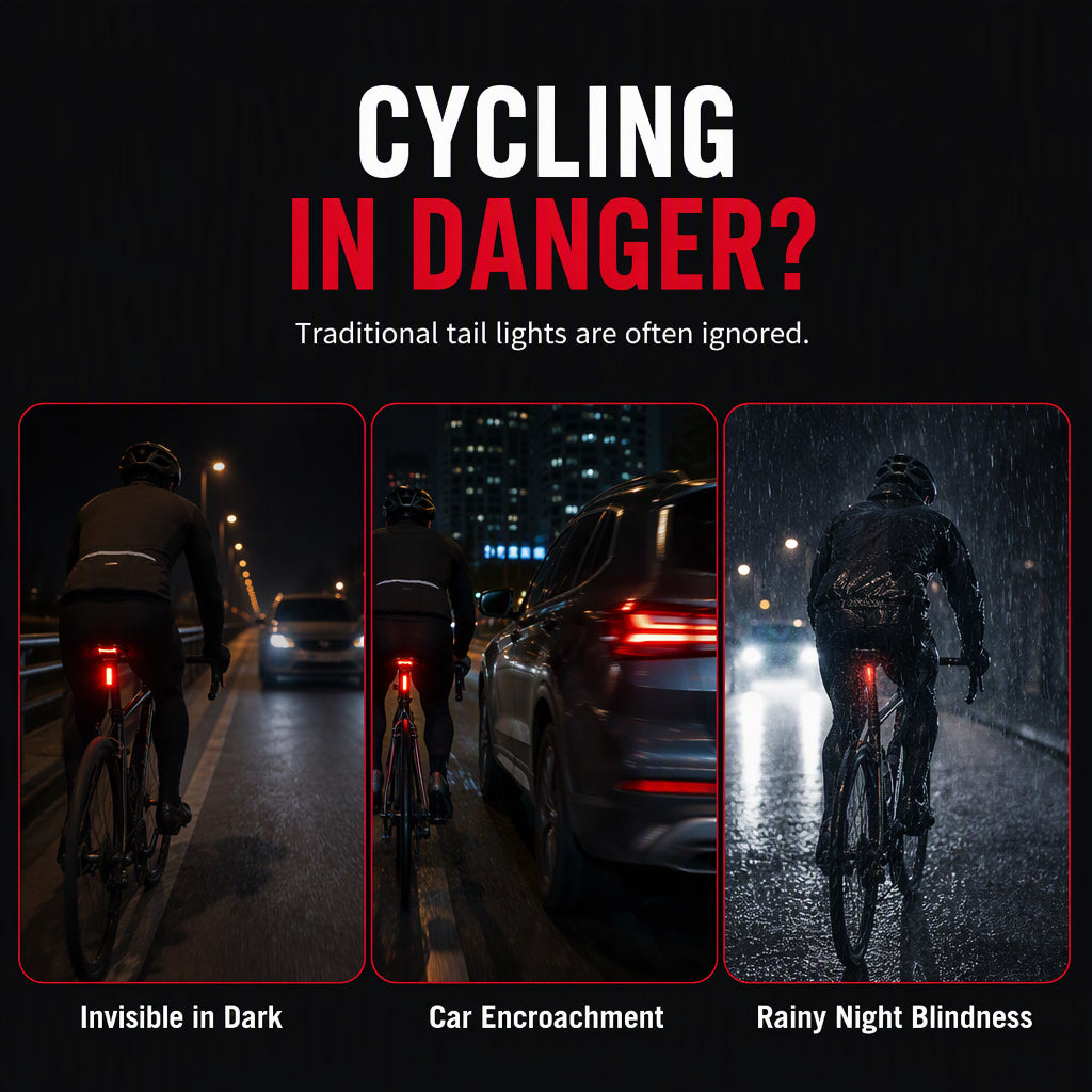 🚲 50% KORTING – Oplaadbaar Veiligheidsachterlicht voor de Fiets – Praktisch voor Dagelijkse Ritten
