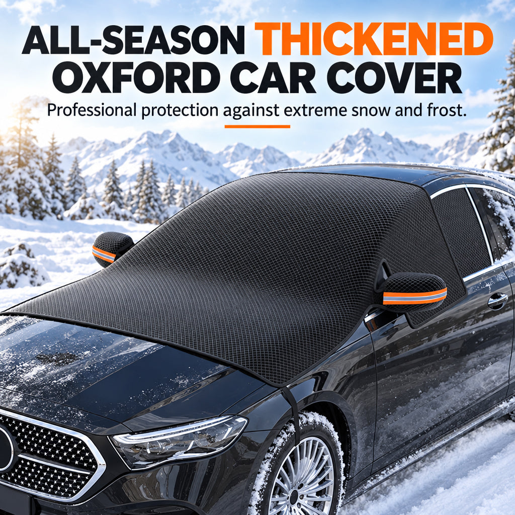 Dikke all-season voorruitbeschermer voor auto, beschermt tegen sneeuw, vorst en zon