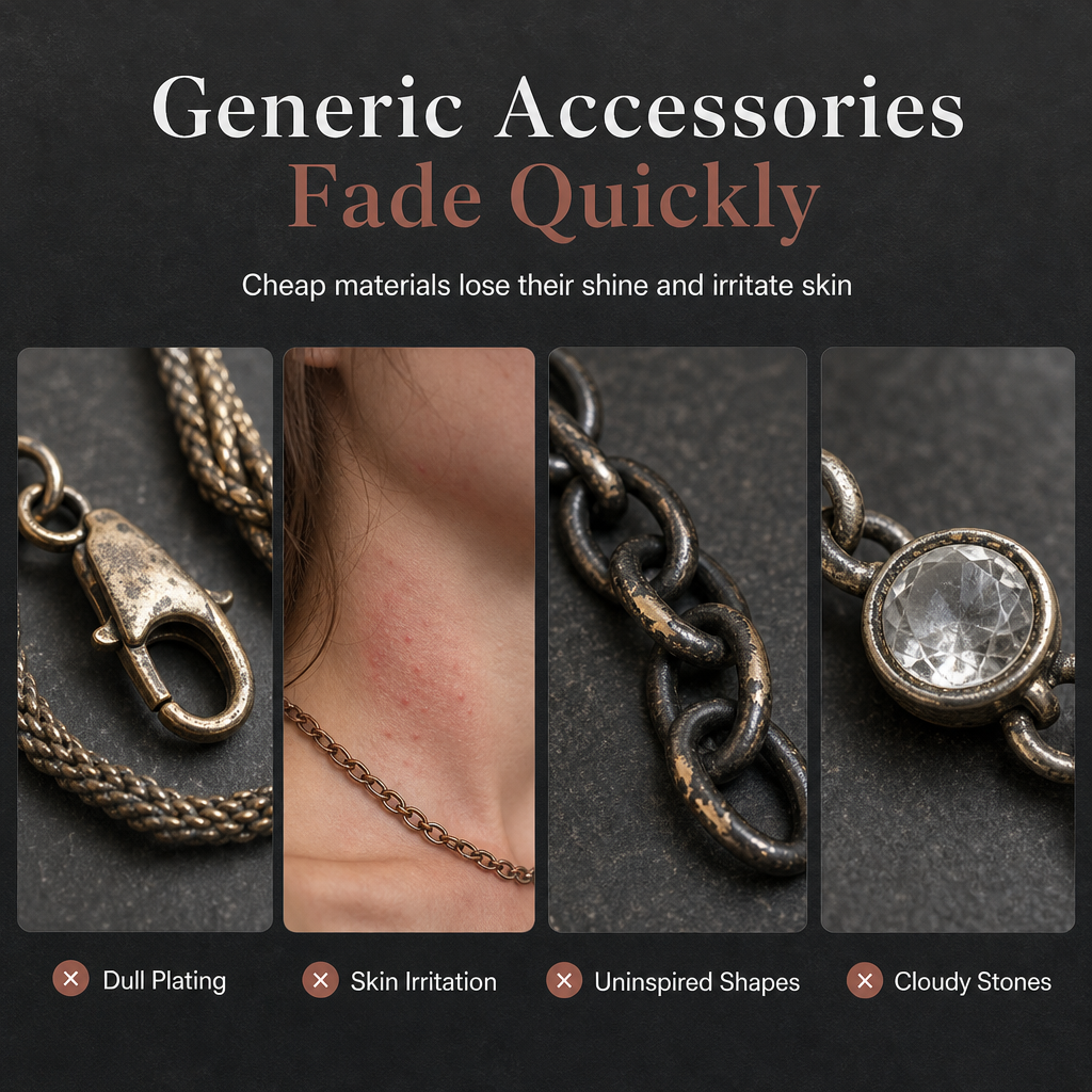 🐍✨Vintage statementketting met slangenpatroon en geometrische schakels